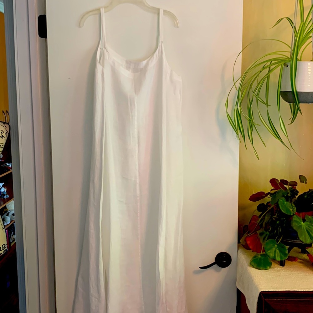 New organic linen Eileen fisher dress